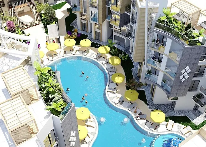 5stars Hd 6 Swimming Pools Available شقة الغردقة